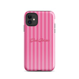 Pink Striped God's Príncesa Tough Case for iPhone®